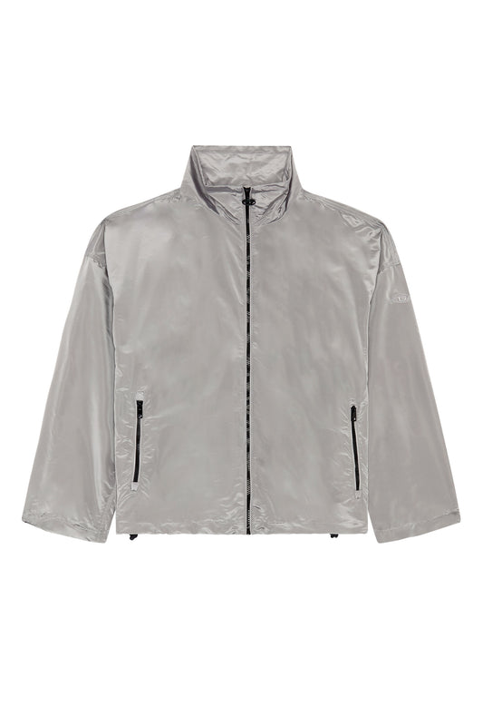 Fluid windbreaker in ciré nylon (5)