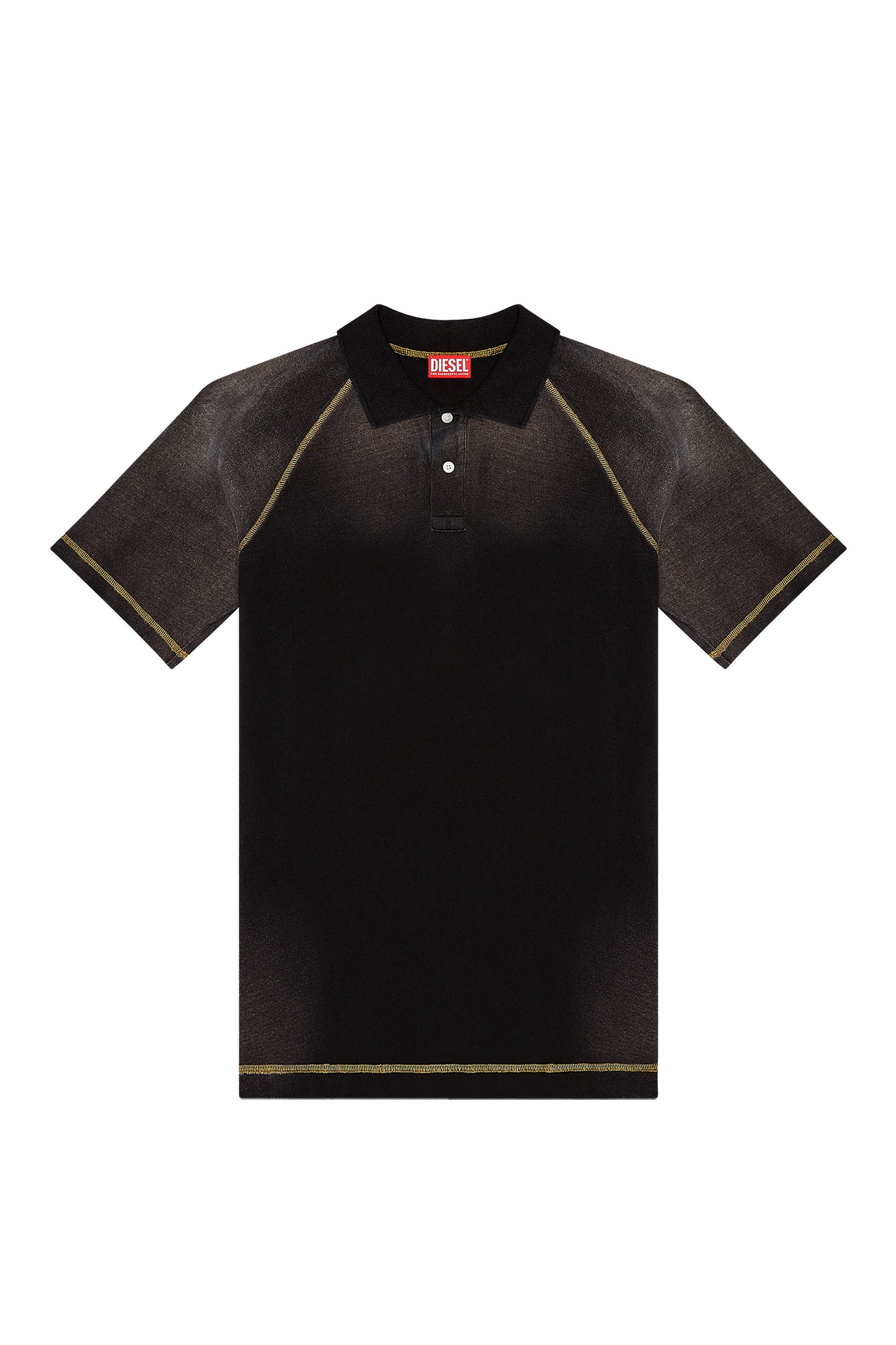 Polo shirt with sun-faded effects (3)