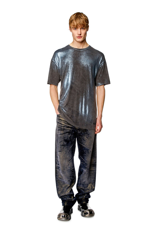 Faded metallic T-shirt (2)