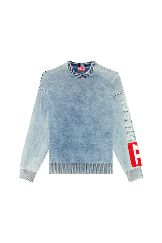 Jumper in indigo cotton (4)