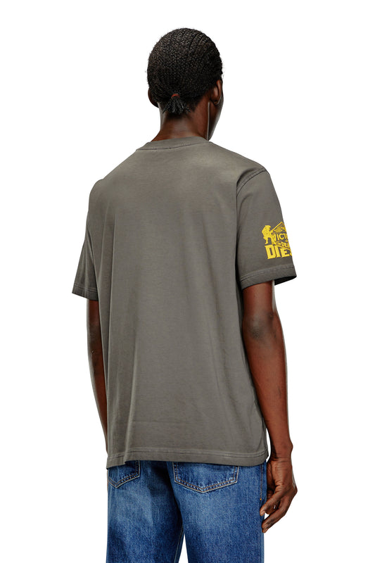 T-shirt with embroidered logo (1)