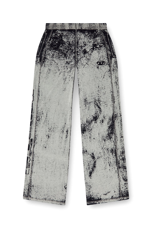 Track pants in burnout plated jersey (4)