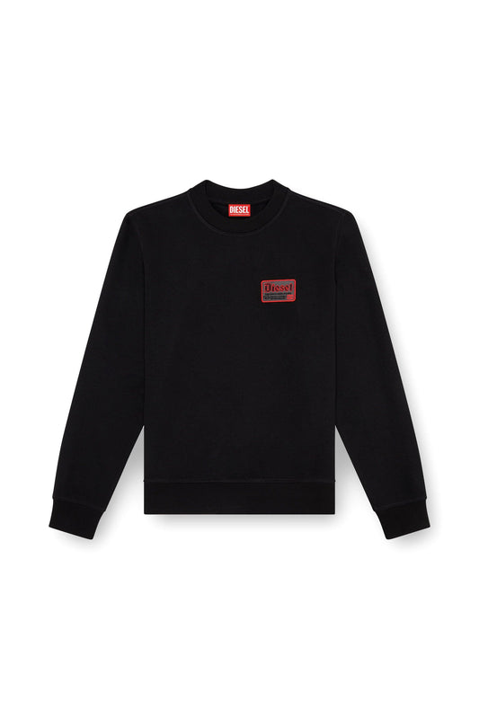 Sweatshirt with embroidered Diesel patch (3)