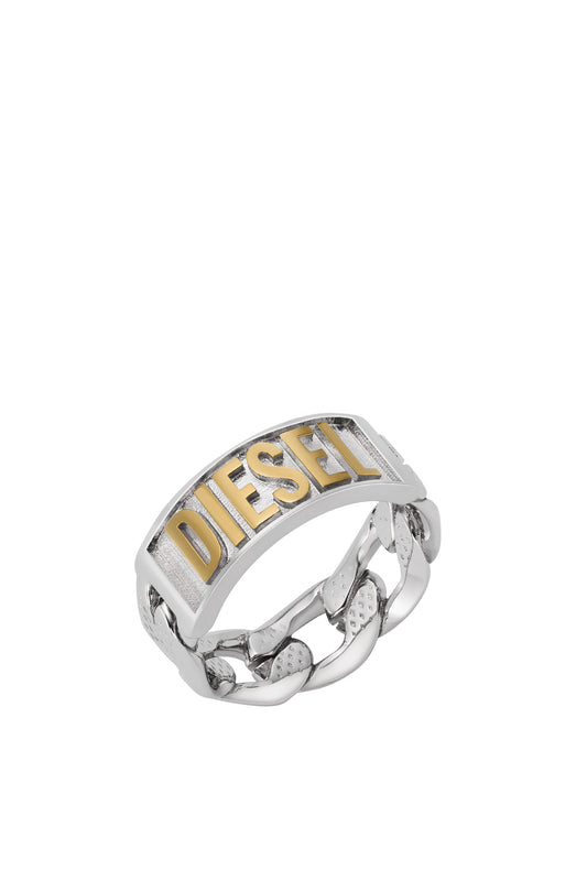 Two-Tone Stainless Steel Band Ring & 4064092194319