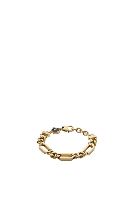 Gold-Tone stainless steel chain bracelet (1)