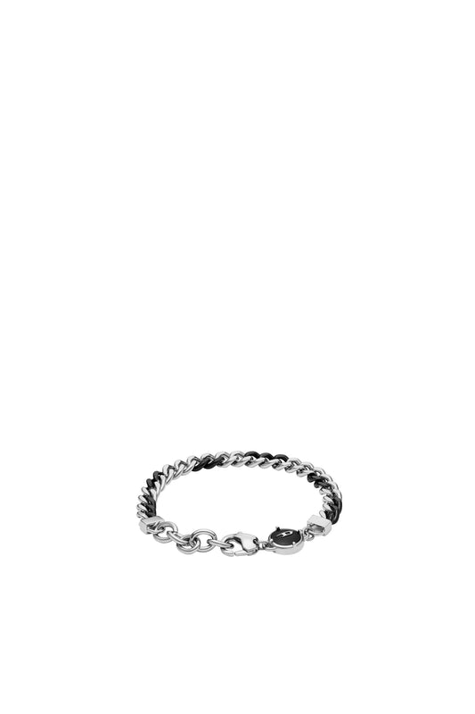 Two-Tone Stainless Steel Chain Bracelet (1)