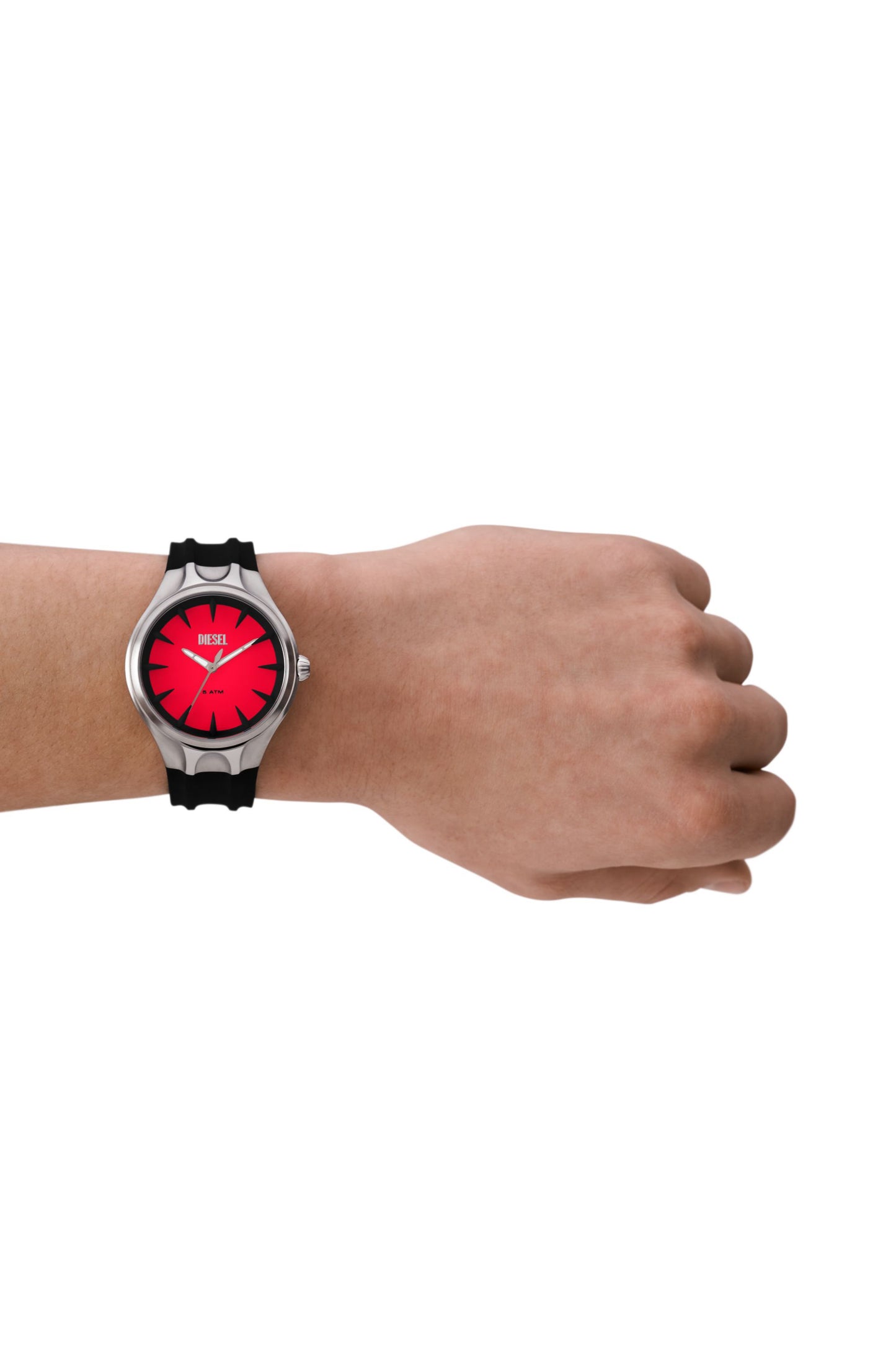 Streamline Three-Hand Silicone Watch (3)