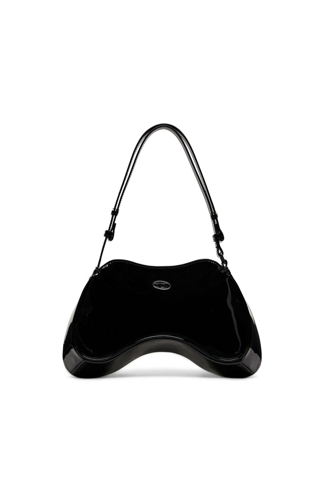 Play-Glossy shoulder bag