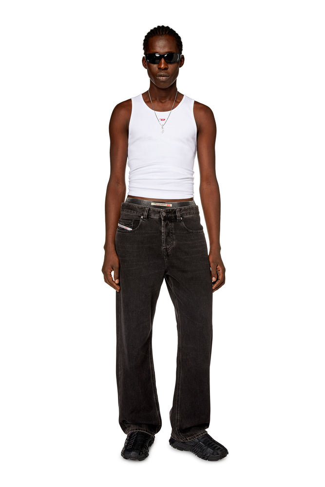 Tank top with mini D logo patch | Diesel Online Tank top with mini D logo patch | Diesel Online