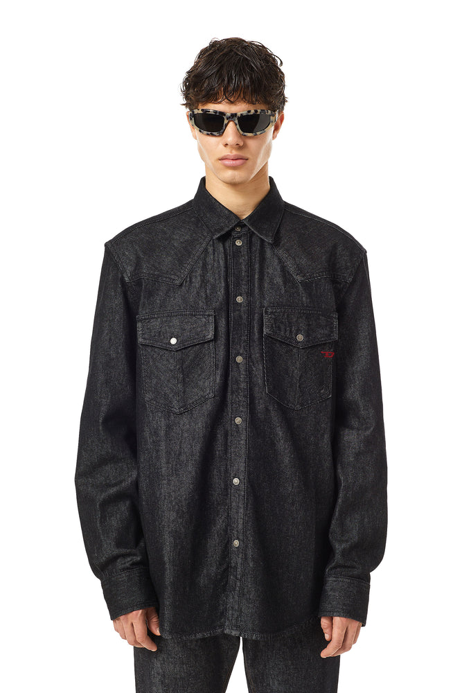 Western Shirt In Denim