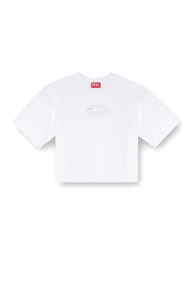 Boxy T-shirt with cut-out Oval D logo (3)