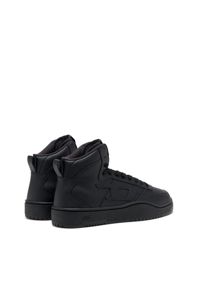 S-Ukiyo-High-top sneakers in leather | Diesel Online S-Ukiyo-High-top sneakers in leather | Diesel Online