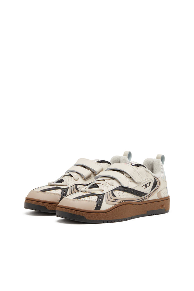 S-Ukiyo-Leather sneaker with straps | Diesel Online S-Ukiyo-Leather sneaker with straps | Diesel Online