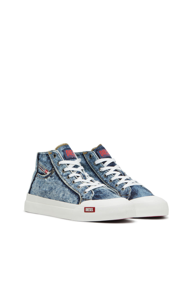 S-Athos-High-top denim sneakers with pocket detail (1)