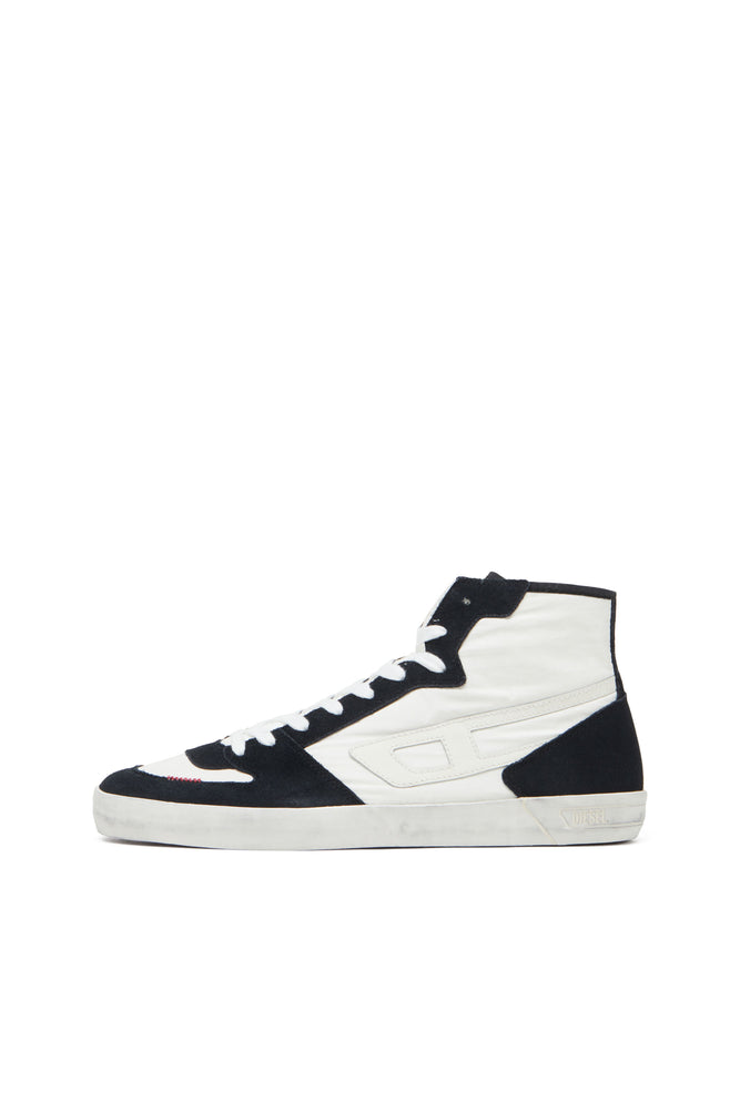 S-Leroji D-Padded-ripstop and suede high-top sneakers (6)