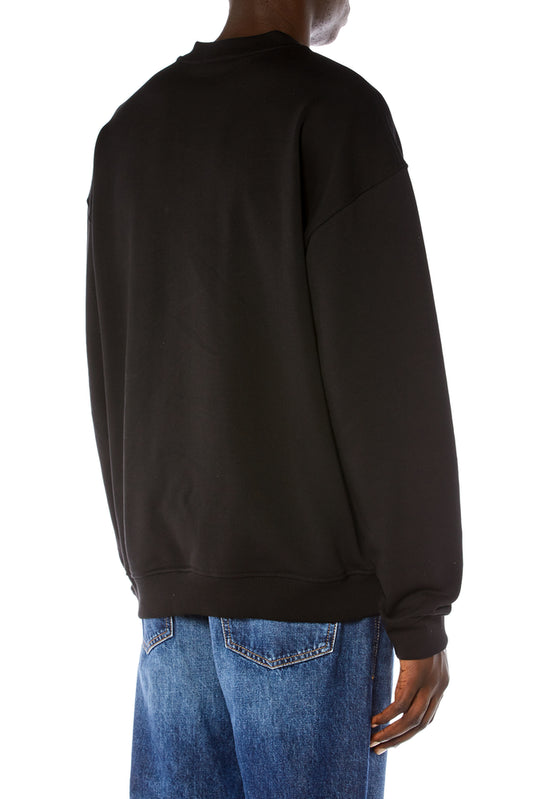 Sweatshirt With D Logo Patch (1)