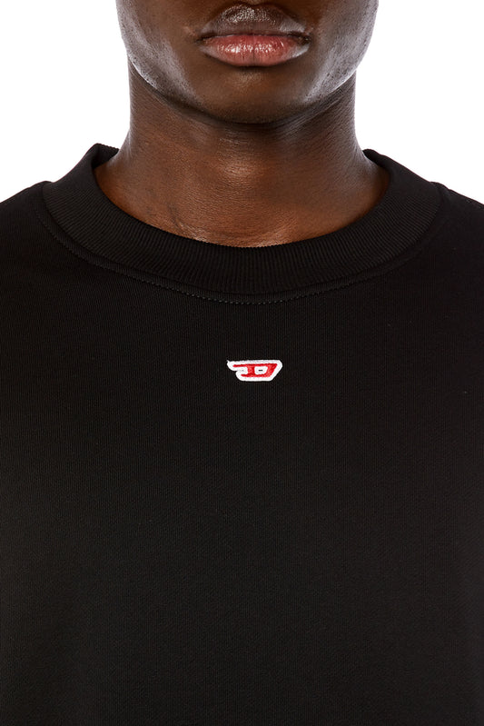 Sweatshirt With D Logo Patch (2)