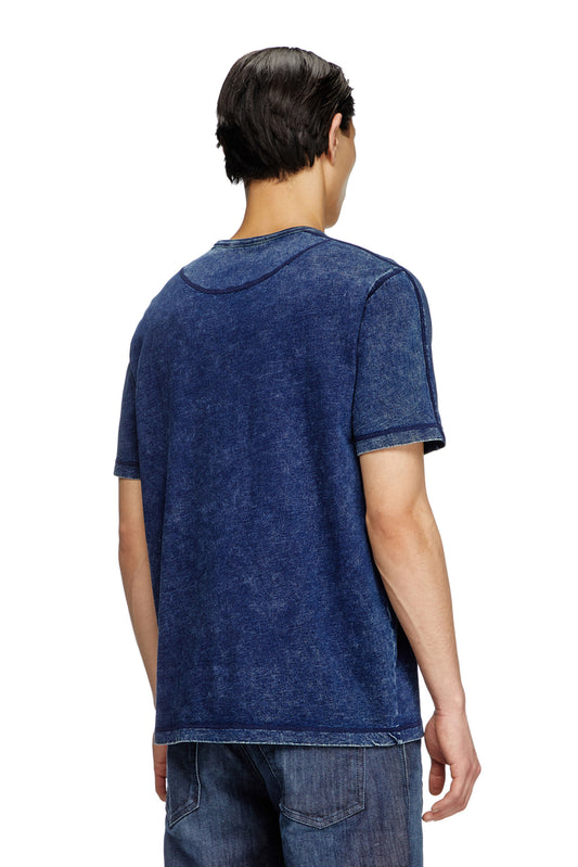 Denim-Look Jersey T-Shirt (1)