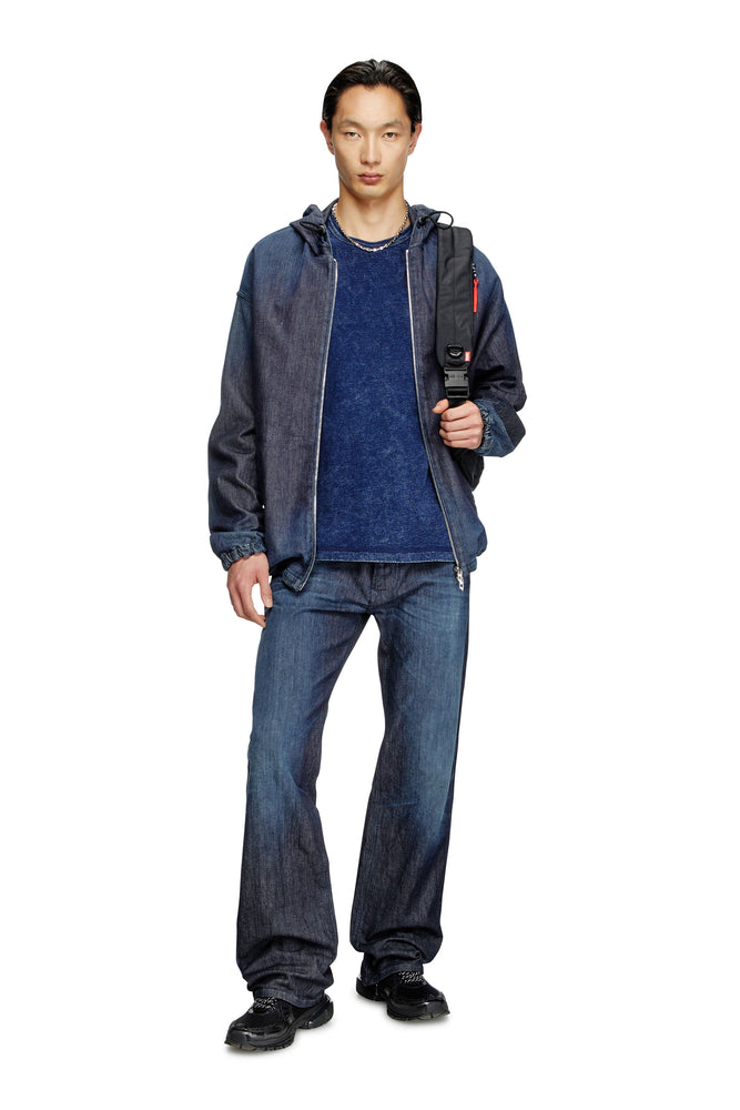 Denim-Look Jersey T-Shirt (2)