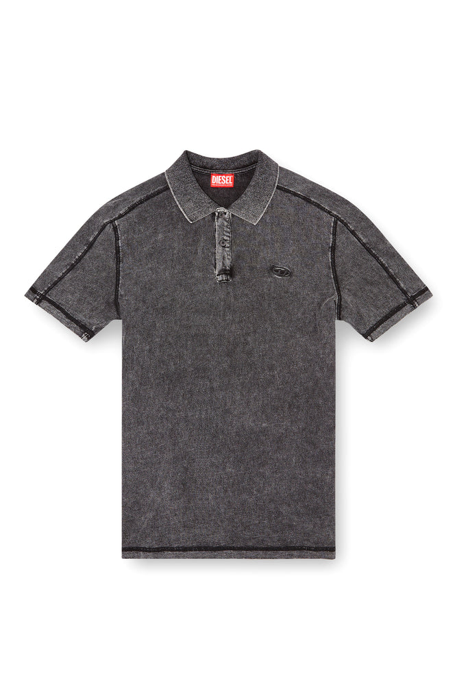 Denim-Look Polo Shirt (3)