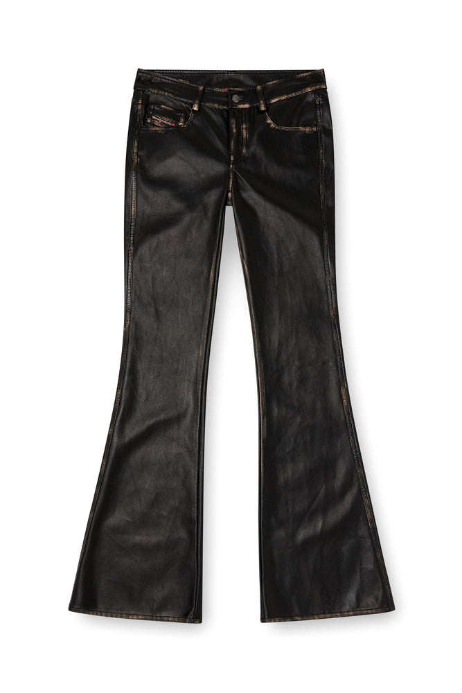 Faux Leather Five Pocket Pants (3)