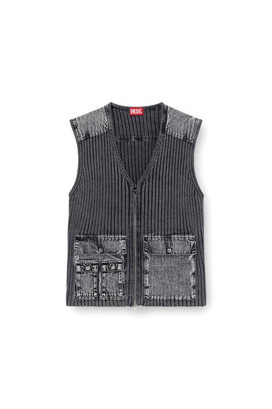 Utility Vest With Contrast Panels (5)