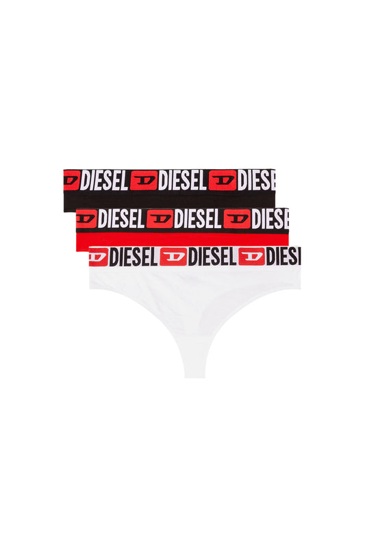 3-Pack Thongs With Logo Waist (3)