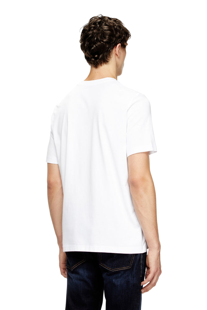 T-shirt with blurry Diesel logo (1)