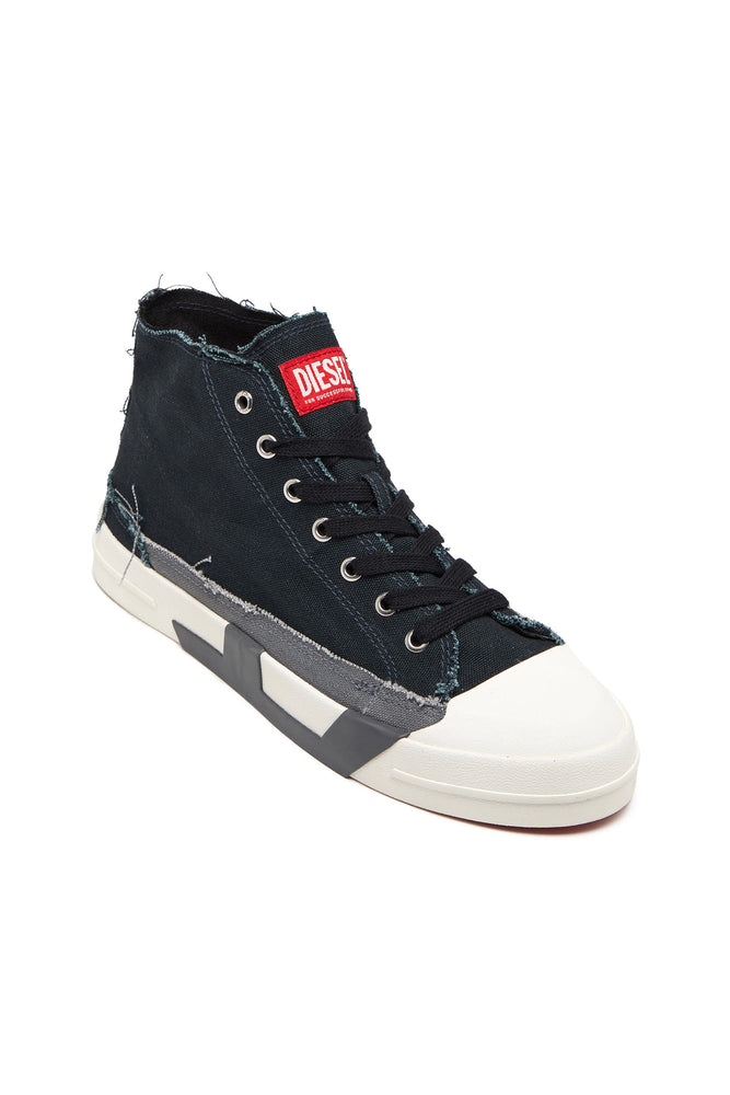 S-D-Verse-High-top sneakers in frayed canvas (5)