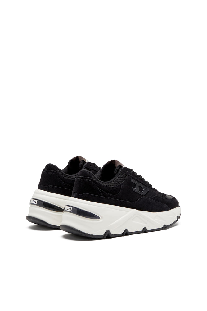 S-Savannah-Platform sneakers in suede and mesh (2)