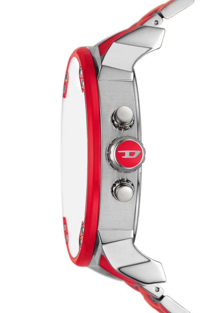 Mr. Daddy 2.0 red enamel and stainless steel watch (2)