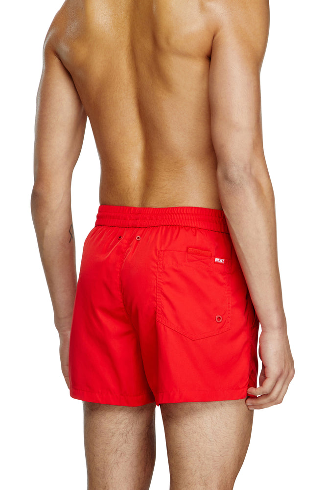 Swim shorts with logo print (1)