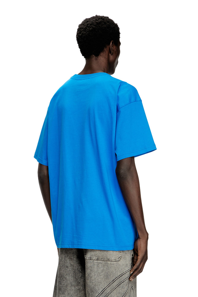 T-shirt with blowout logo graphic (1)