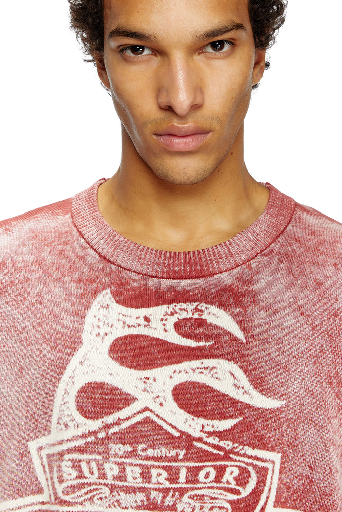 Reverse-print logo jumper (2)