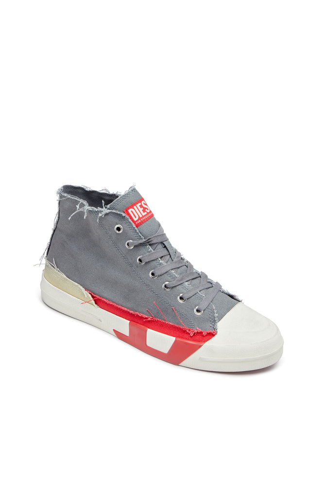 S-D-Verse-Dirty-effect high-top canvas sneakers (5)