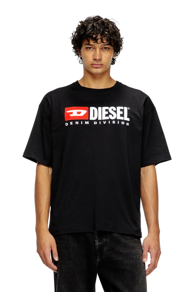 T-shirt with Diesel patch logo