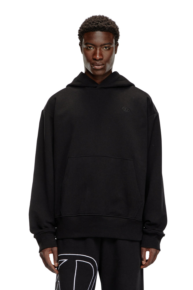 Hoodie with logo embroidery