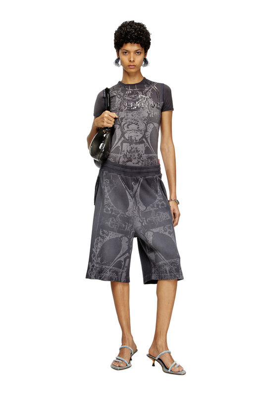 T-shirt with foil print (2)