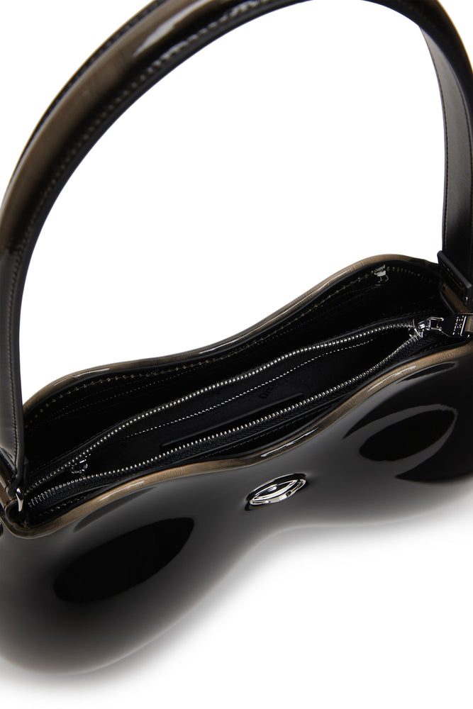 Double-D-Rigid shoulder bag in dégradé glossy PU (3)