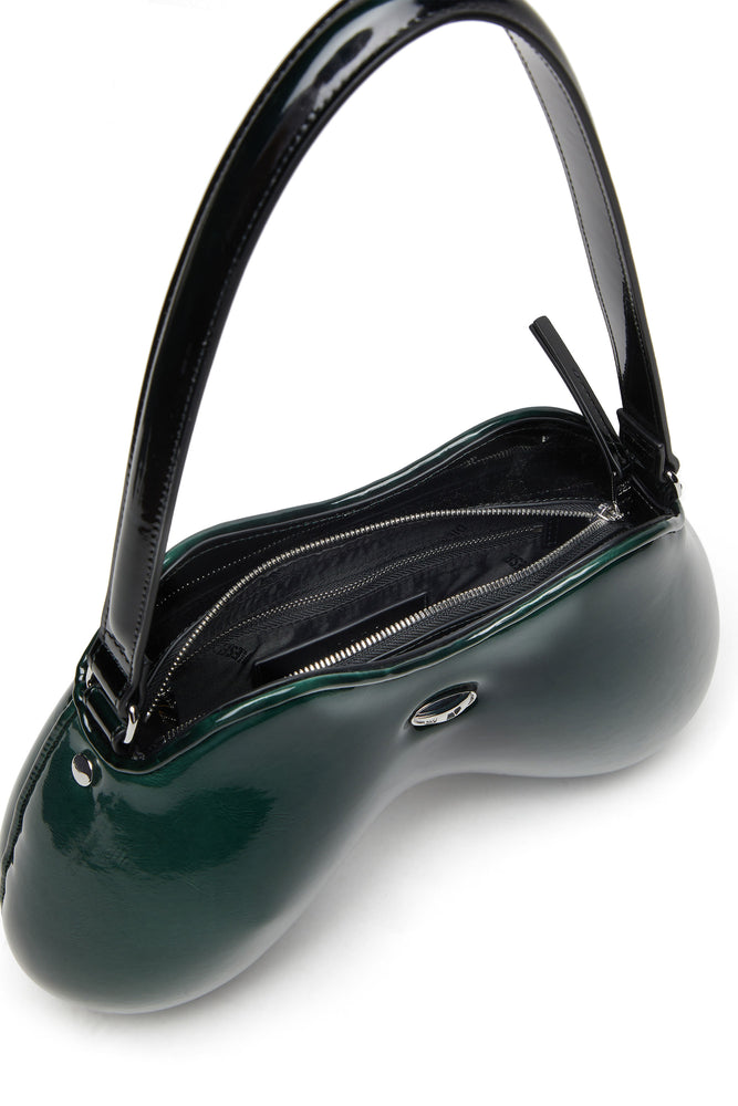 Double-D-Rigid shoulder bag in dégradé glossy PU (3)