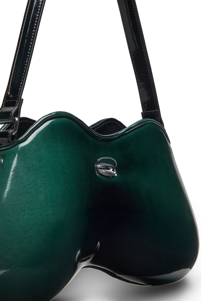 Double-D-Rigid shoulder bag in dégradé glossy PU (4)