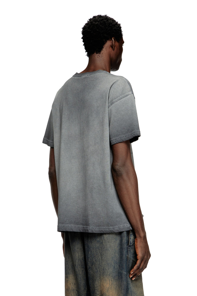 T-shirt with phoenix devoré (1)