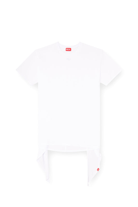 T-shirt dress with tie front (4)