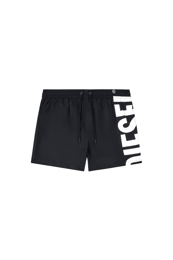 Mid-length swim shorts with maxi logo (3)