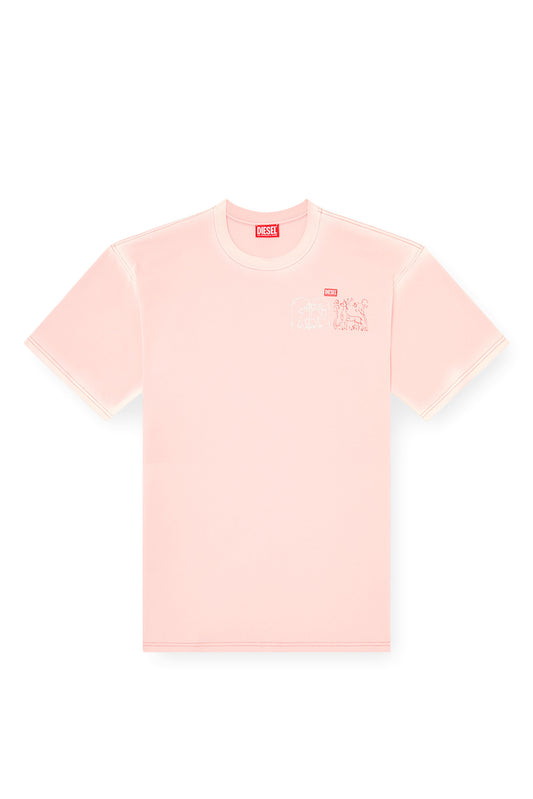 T-shirt with sword print (3)