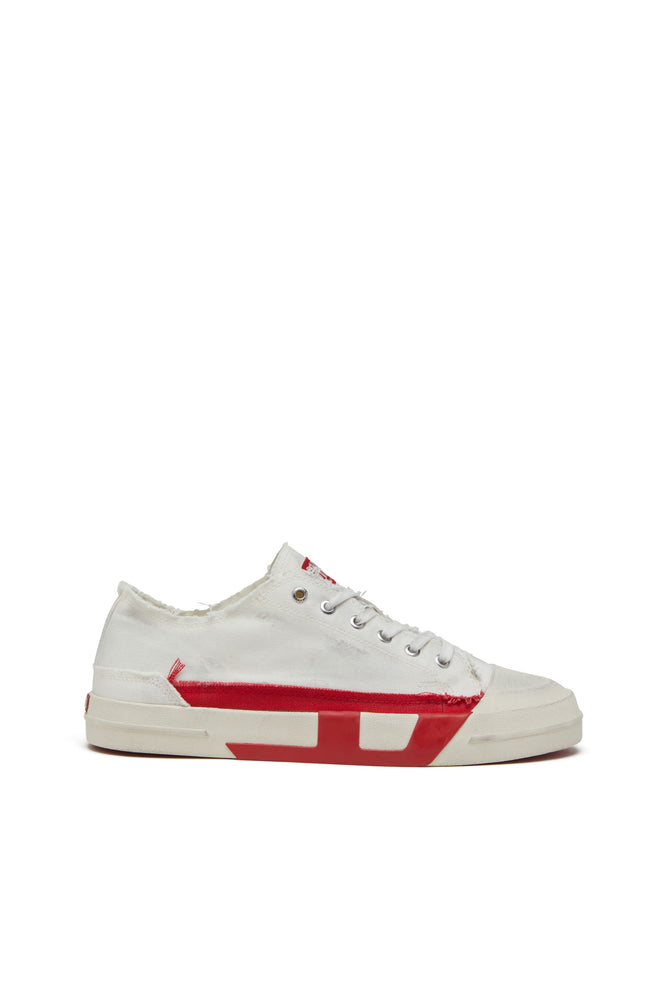S-D-Verse-Dirty-effect canvas sneakers