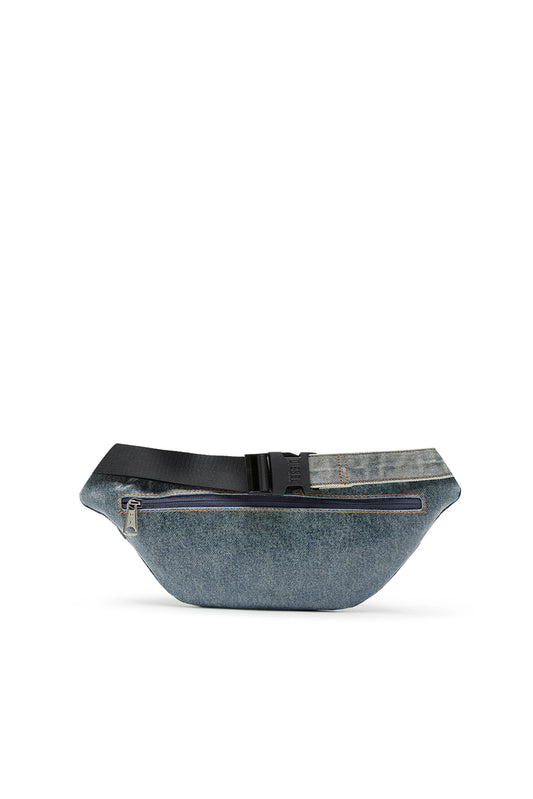 Rave-Belt bag in solarised denim (1)