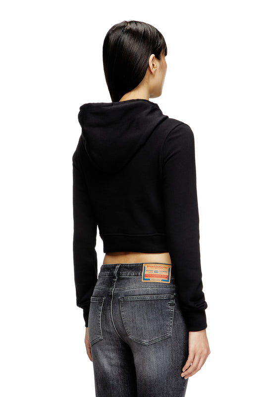 Hoodie with cut-out Oval D Logo (1)