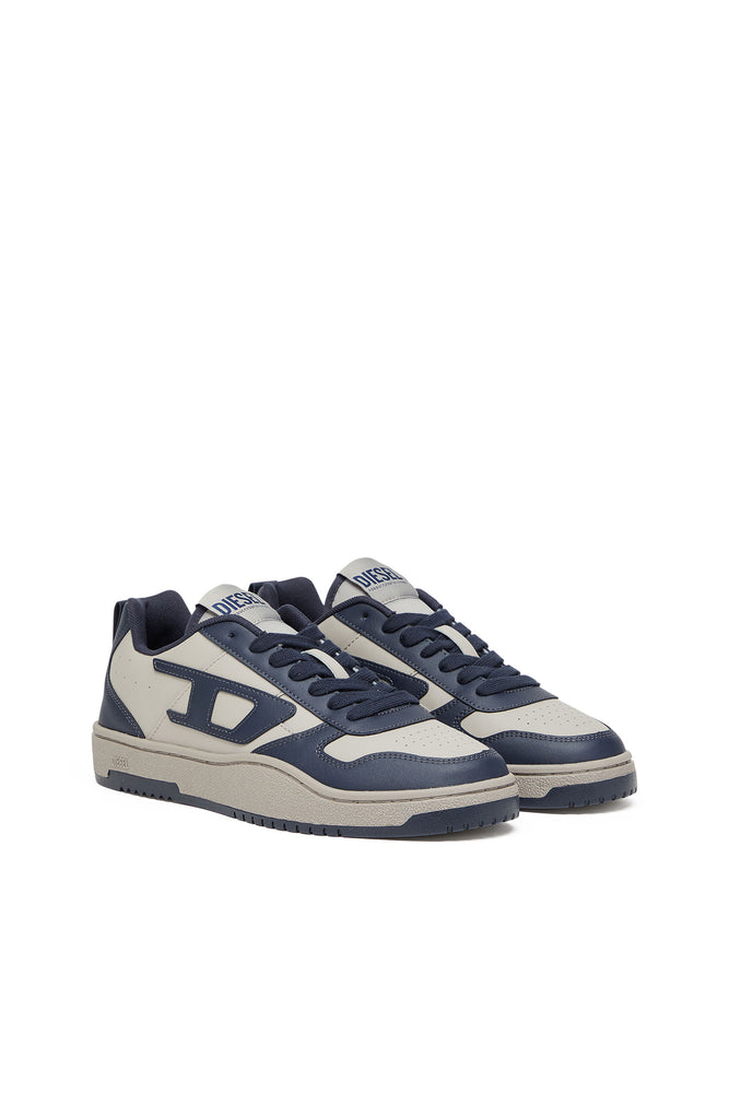 S-Ukiyo Low-Low-top sneakers in leather and nylon (1)