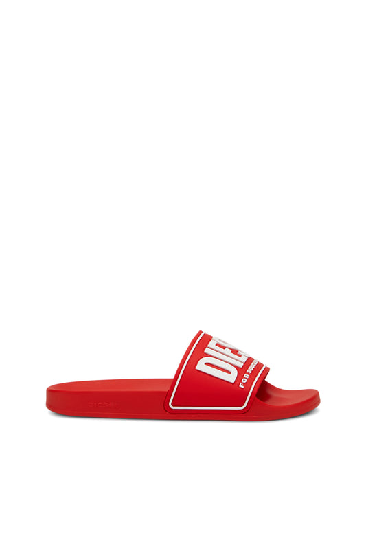 Sa-Mayemi-Pool slides with 3D logo